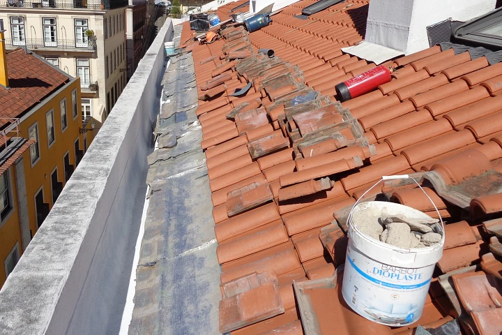 Impermeabilização de Caleira